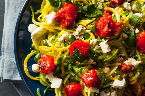 Homemade Zucchini Noodles Zoodles