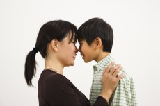 Mother and son
