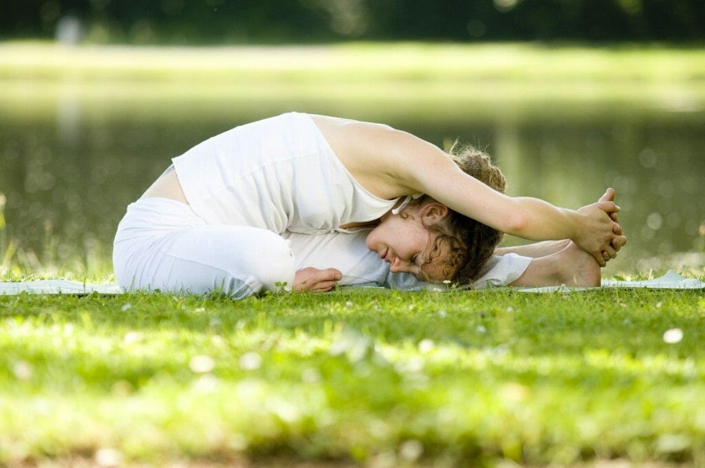 Static stretches can also be done for the lower body