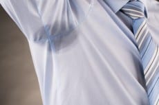 Man Sweating Very Badly Under Armpit
