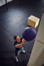 Wall ball training