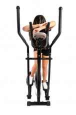Isolated fitness girl