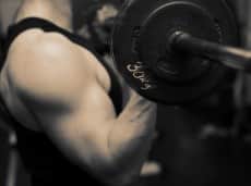 training barbell gym strength