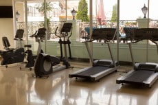 gym at the hotel