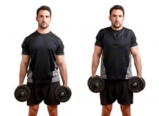 Dumbbell Shrugs