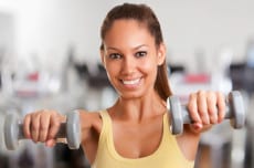 Woman Working Out