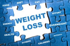 Weight loss puzzle