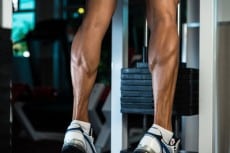Muscular Man Calves