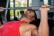 Bench Press At Gym