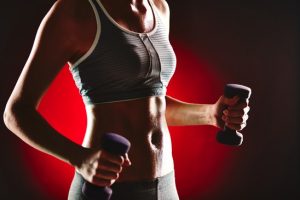 Sweating during workout
