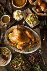 Whole Homemade Thanksgiving Turkey