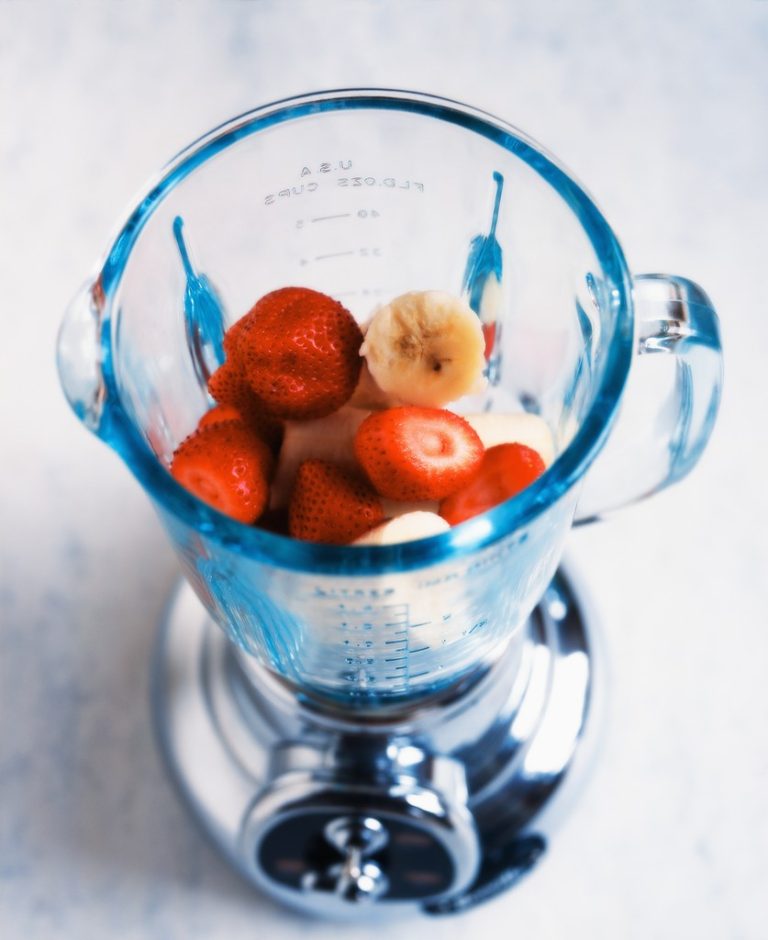 Fruit in a Blender