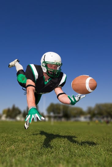 American football player