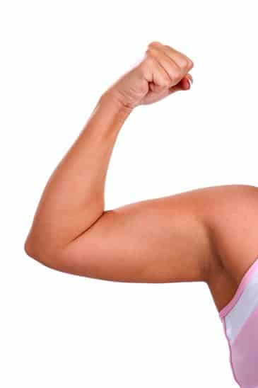 Chubby Biceps Woman